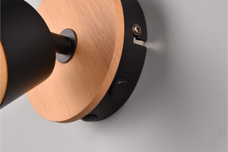 Trio Lighting Aruni Spotlight 1L GU10 tre/matt svart - Belysning - Lyspærer & lyskilder - Spotlights & downlights