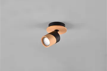 Trio Lighting Aruni Spotlight 1L GU10 tre/matt svart - Belysning - Lyspærer & lyskilder - Spotlights & downlights
