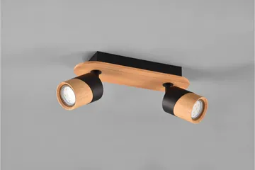 Trio Lighting Aruni Spotlight 2L GU10 Tre/Matt Svart - Belysning - Lyspærer & lyskilder - Spotlights & downlights