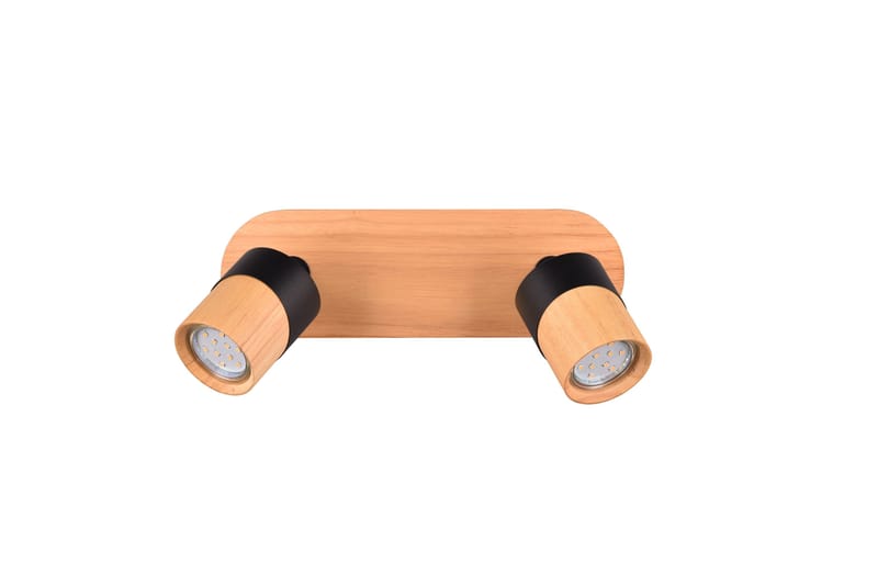 Trio Lighting Aruni Spotlight 2L GU10 Tre/Matt Svart - Belysning - Lyspærer & lyskilder - Spotlights & downlights