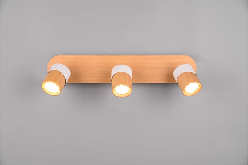 Trio Lighting Aruni spotlight 3L GU10 tre/matt hvit - Belysning - Lyspærer & lyskilder - Spotlights & downlights