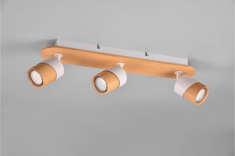 Trio Lighting Aruni spotlight 3L GU10 tre/matt hvit - Belysning - Lyspærer & lyskilder - Spotlights & downlights