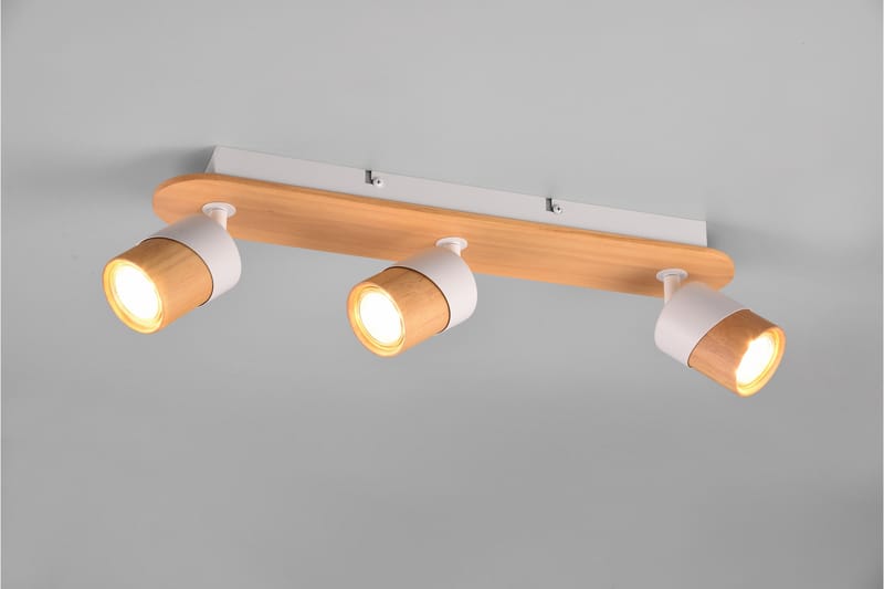 Trio Lighting Aruni spotlight 3L GU10 tre/matt hvit - Belysning - Lyspærer & lyskilder - Spotlights & downlights