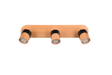 Trio Lighting Aruni Spotlight 3L GU10 Tre/Matt Svart - Belysning - Lyspærer & lyskilder - Spotlights & downlights