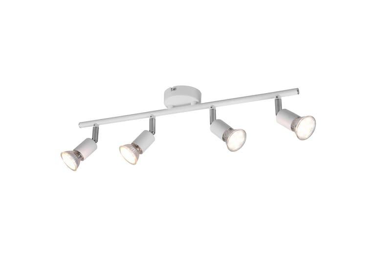 Trio Lighting Paris spotlight 4L GU10 matt hvit - Belysning - Lyspærer & lyskilder - Spotlights & downlights - Spotlight skinne
