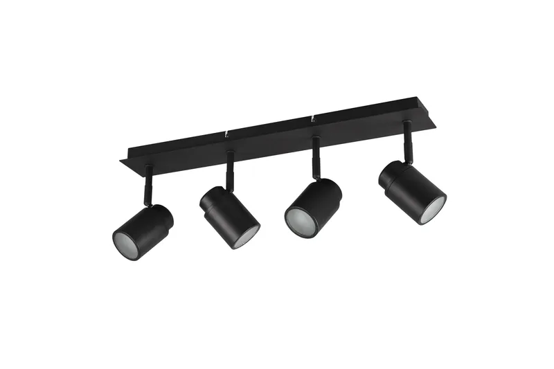 Trio Lighting Angelo H2O spotlight 4L GU10 matt svart - Belysning - Lyspærer & lyskilder - Spotlights & downlights