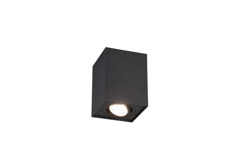 Trio Lighting Biscuit plafond GU10 matt svart, undefined