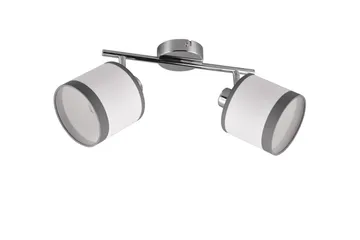 Trio Lighting Davos spotlight 2L E14 krom/hvit - Belysning - Lyspærer & lyskilder - Spotlights & downlights
