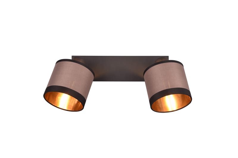 Trio Lighting Davos Spotlight 2L E14 matt svart/greige - Belysning - Lyspærer & lyskilder - Spotlights & downlights