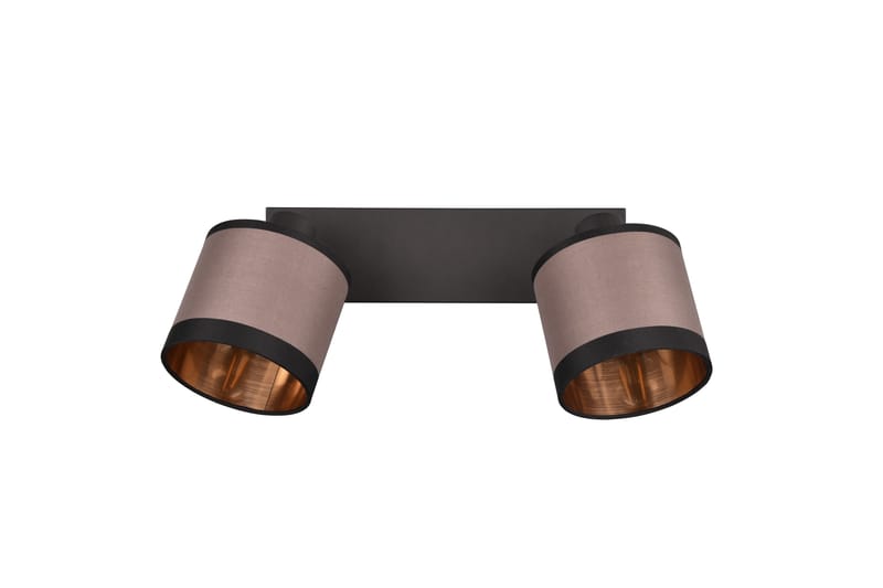 Trio Lighting Davos Spotlight 2L E14 matt svart/greige - Belysning - Lyspærer & lyskilder - Spotlights & downlights