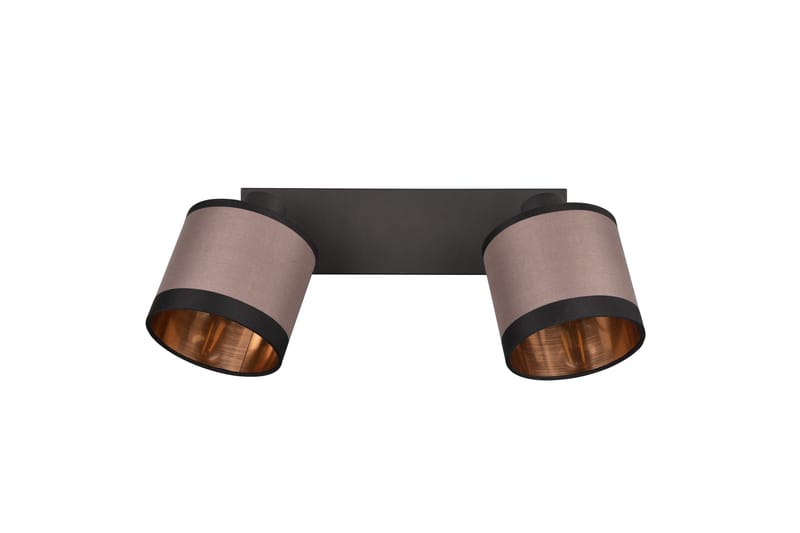 Trio Lighting Davos Spotlight 2L E14 matt svart/greige - Belysning - Lyspærer & lyskilder - Spotlights & downlights