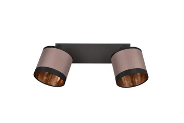 Trio Lighting Davos Spotlight 2L E14 matt svart/greige - Belysning - Lyspærer & lyskilder - Spotlights & downlights