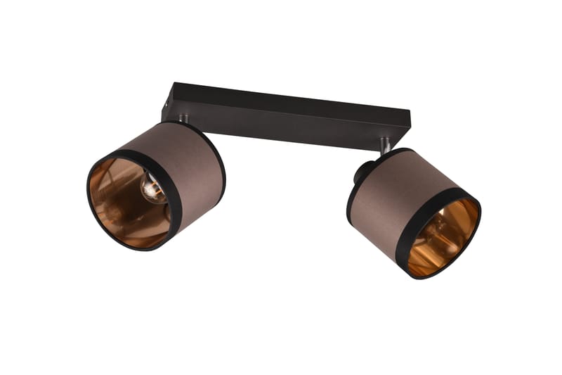 Trio Lighting Davos Spotlight 2L E14 matt svart/greige - Belysning - Lyspærer & lyskilder - Spotlights & downlights
