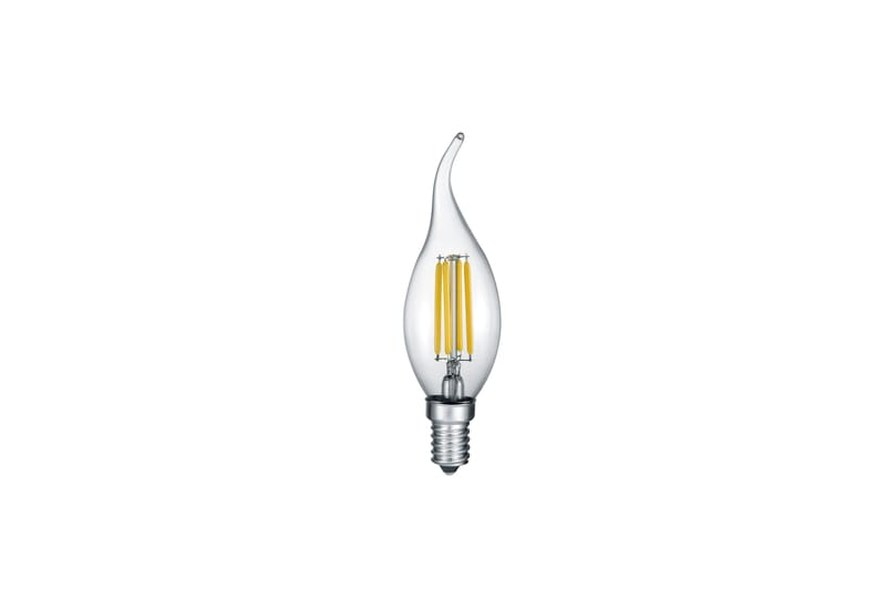 Trio Lighting LK LED E14 filament krone/buet topp 4W 470lm 2700K 3-trinn - Belysning - Lyspærer & lyskilder - LED-belysning - LED-pære
