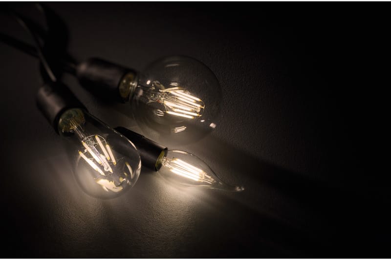 Trio Lighting LK LED E14 filament kule 4W 470lm 3000K - Belysning - Lyspærer & lyskilder - Lyspærer