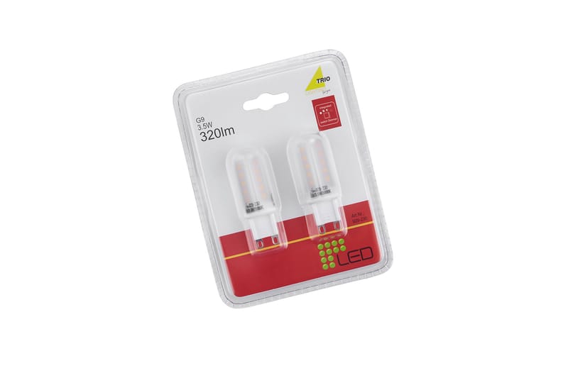 Trio Lighting LK LED G9 3,5W 320lm 3000K 3-trinn 2-pk - Belysning - Lyspærer & lyskilder - Lavenergipære