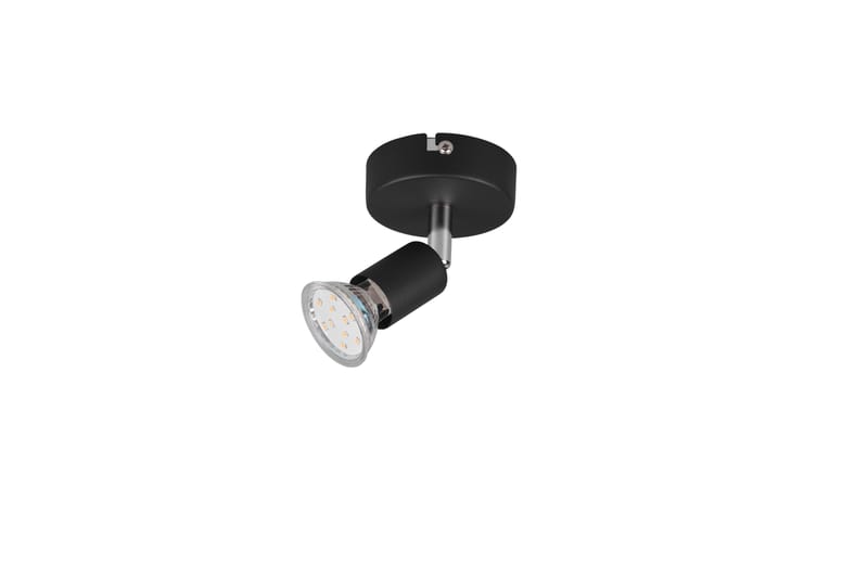 Trio Lighting Paris spotlight 1L GU10 matt svart - Belysning - Lyspærer & lyskilder - Spotlights & downlights