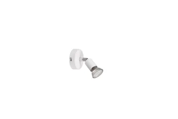 Trio Lighting Paris spotlight 1L GU10 matt hvit - Belysning - Lyspærer & lyskilder - Spotlights & downlights