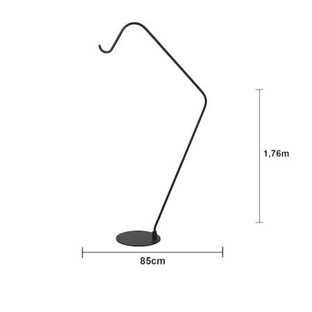 Mark gulvstativ 85 cm - svart - Belysning - Belysningstilbehør