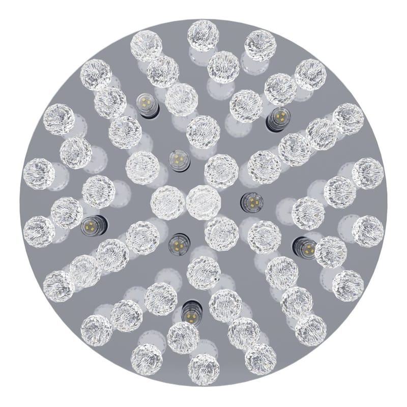 Taklampe Almonte - Krom - Belysning - Innendørsbelysning & Lamper - Taklampe - Plafondlampe