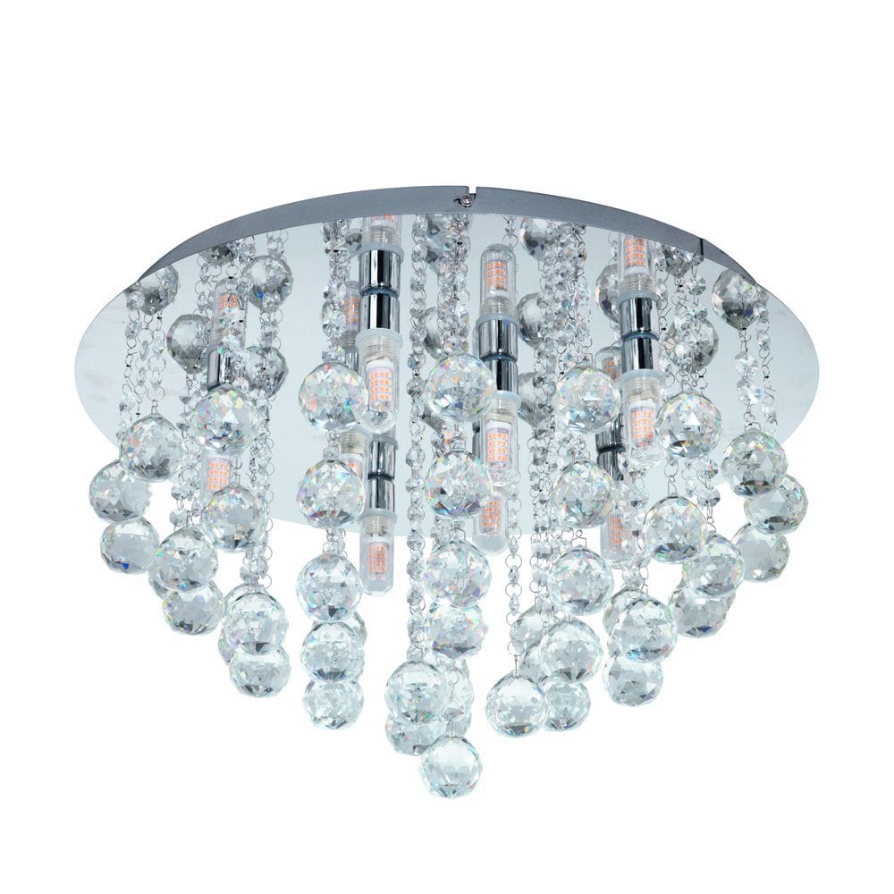 Taklampe Almonte - Krom