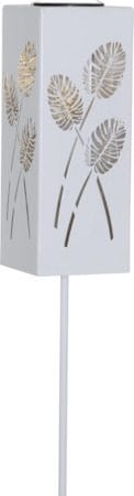 Albaleaf solcellepinne 90 cm - hvit - Belysning - Utebelysning - Solcelle utelys & solcellelamper