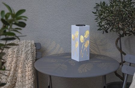 Albaleaf solcellepinne 90 cm - hvit - Belysning - Utebelysning - Solcelle utelys & solcellelamper