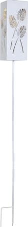 Albaleaf solcellepinne 90 cm - hvit - Belysning - Utebelysning - Solcelle utelys & solcellelamper