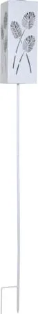 Albaleaf solcellepinne 90 cm, hvit