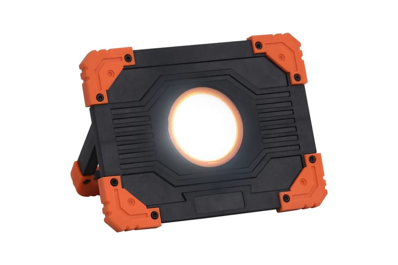 BÃ¦rbart LED-spotlys ABS 10 W kaldhvit - Svart - Belysning - Utebelysning
