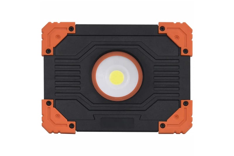 BÃ¦rbart LED-spotlys ABS 10 W kaldhvit - Svart - Belysning - Utebelysning