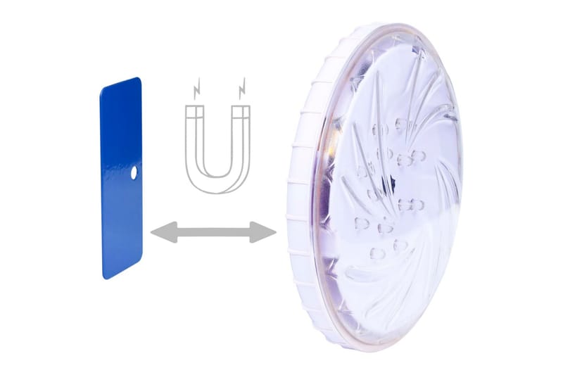Nedsenkbar flytende LED-bassenglampe fjernkontroll - Flerfarget - Utebelysning - Bassengbelysning - Verandabelysning