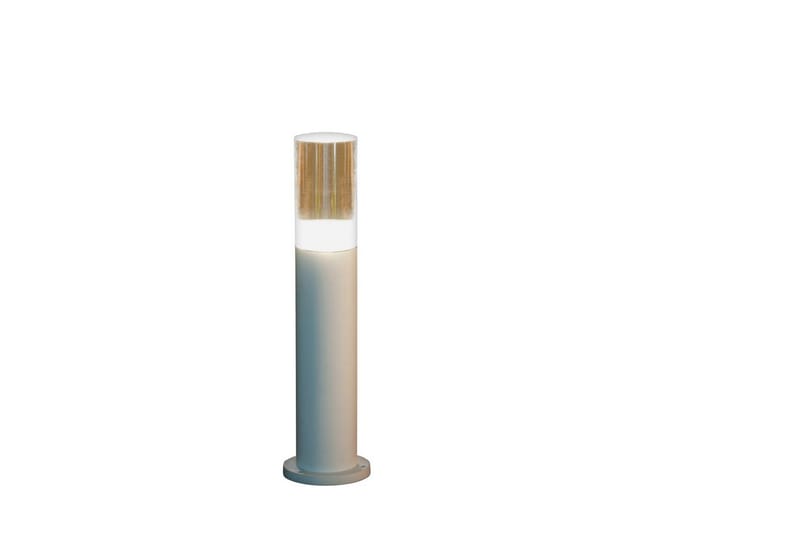 Belysningsstolpe Heissner Smart Light Hvit Metall 57 cm - 57 cm - Belysning - Utebelysning - Stolpelykt & portlykt