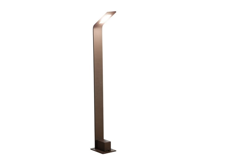 Belysningsstolpe Heissner Smart Light Vinklet Varmhvit Metall 4W - Belysning - Utebelysning - Stolpelykt & portlykt