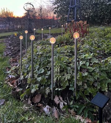 Bubbly 10-pin Solcelledekorasjon 270 cm - sølv - Belysning - Utebelysning - Solcelle utelys & solcellelamper