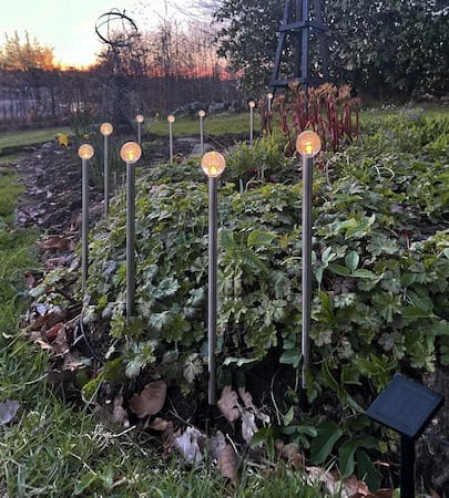 Bubbly 10-pin Solcelledekorasjon 270 cm - sølv - Belysning - Utebelysning - Solcelle utelys & solcellelamper