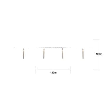 Bubbly Light-chain solcellelysslynge - transparent - Belysning - Utebelysning - Solcelle utelys & solcellelamper