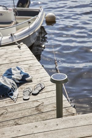 Casa Solcellepullert 45 cm - grønn - Belysning - Utebelysning