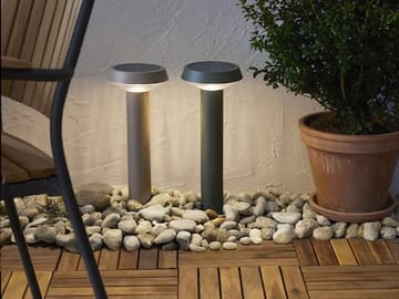 Casa Solcellepullert 45 cm - grønn - Belysning - Utebelysning