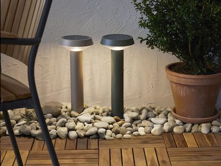 Casa Solcellepullert 45 cm - grønn - Belysning - Utebelysning