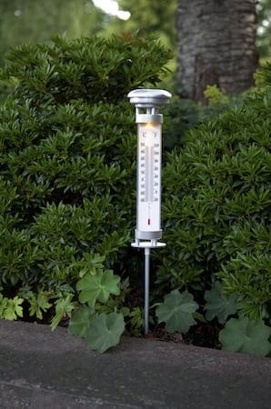 Celsius solcelledekorasjon 57,5 cm - sølv - Belysning - Utebelysning - Solcelle utelys & solcellelamper
