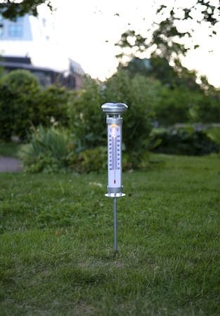 Celsius solcelledekorasjon 57,5 cm - sølv - Belysning - Utebelysning - Solcelle utelys & solcellelamper