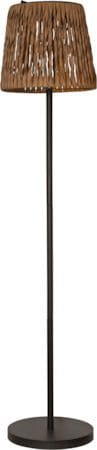Cesta Solcellelampe 127 cm - brun og svart - Belysning - Utebelysning - Solcelle utelys & solcellelamper