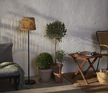 Cesta Solcellelampe 127 cm - brun og svart - Belysning - Utebelysning - Solcelle utelys & solcellelamper