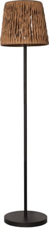 Cesta Solcellelampe 127 cm - brun og svart - Belysning - Utebelysning - Solcelle utelys & solcellelamper