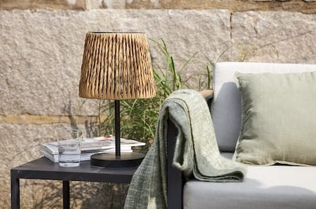 Cesta Solcellelampe 48 cm - brun-svart - Belysning - Utebelysning - Solcelle utelys & solcellelamper