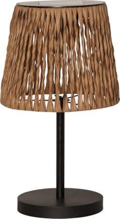 Cesta Solcellelampe 48 cm - brun-svart - Belysning - Utebelysning - Solcelle utelys & solcellelamper