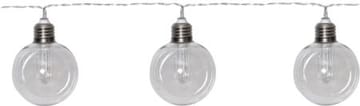 Chania solcelleslynge 245 cm - transparent - Belysning - Utebelysning - Solcelle utelys & solcellelamper