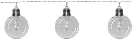 Chania solcelleslynge 245 cm - transparent - Belysning - Utebelysning - Solcelle utelys & solcellelamper