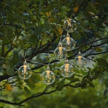 Chania solcelleslynge 245 cm - transparent - Belysning - Utebelysning - Solcelle utelys & solcellelamper